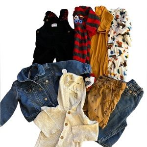 Lot 8 Baby Boy 6 Month Clothes